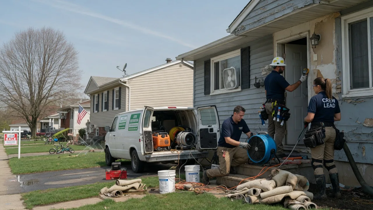 Flood Cleanup in Chestnut Hill, MA near me